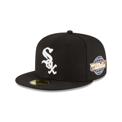 Blue Chicago White Sox Hat - New Era MLB 2005 World Series Wool 59FIFTY Fitted Caps USA8275960